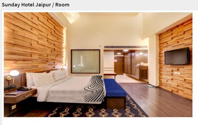 Sunday Hotel Jaipur Exterior foto